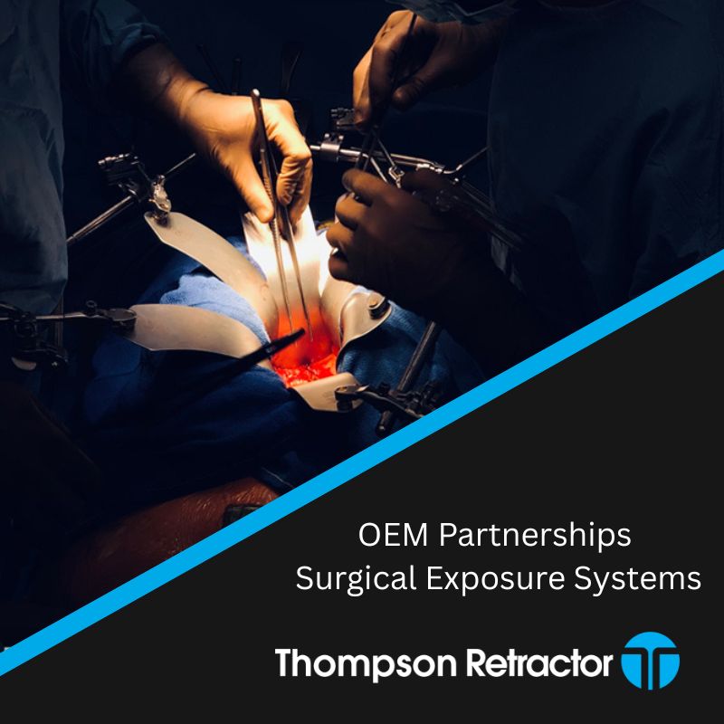 Surgical exposure system supporting OEM medical device innovation in the operating room