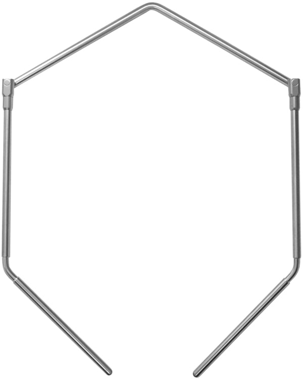 16in Lower Abd Bar 10x6in # 44110SP