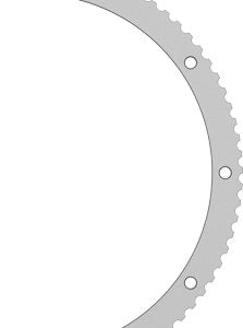 RingTrack Round Ring Sm Half 8 1/2in # '47416
