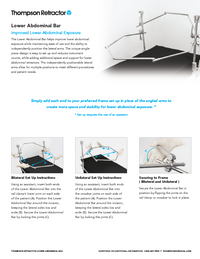 Lower Abdominal Bar User Manual
