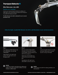 Mini Retractor Lite User Manual