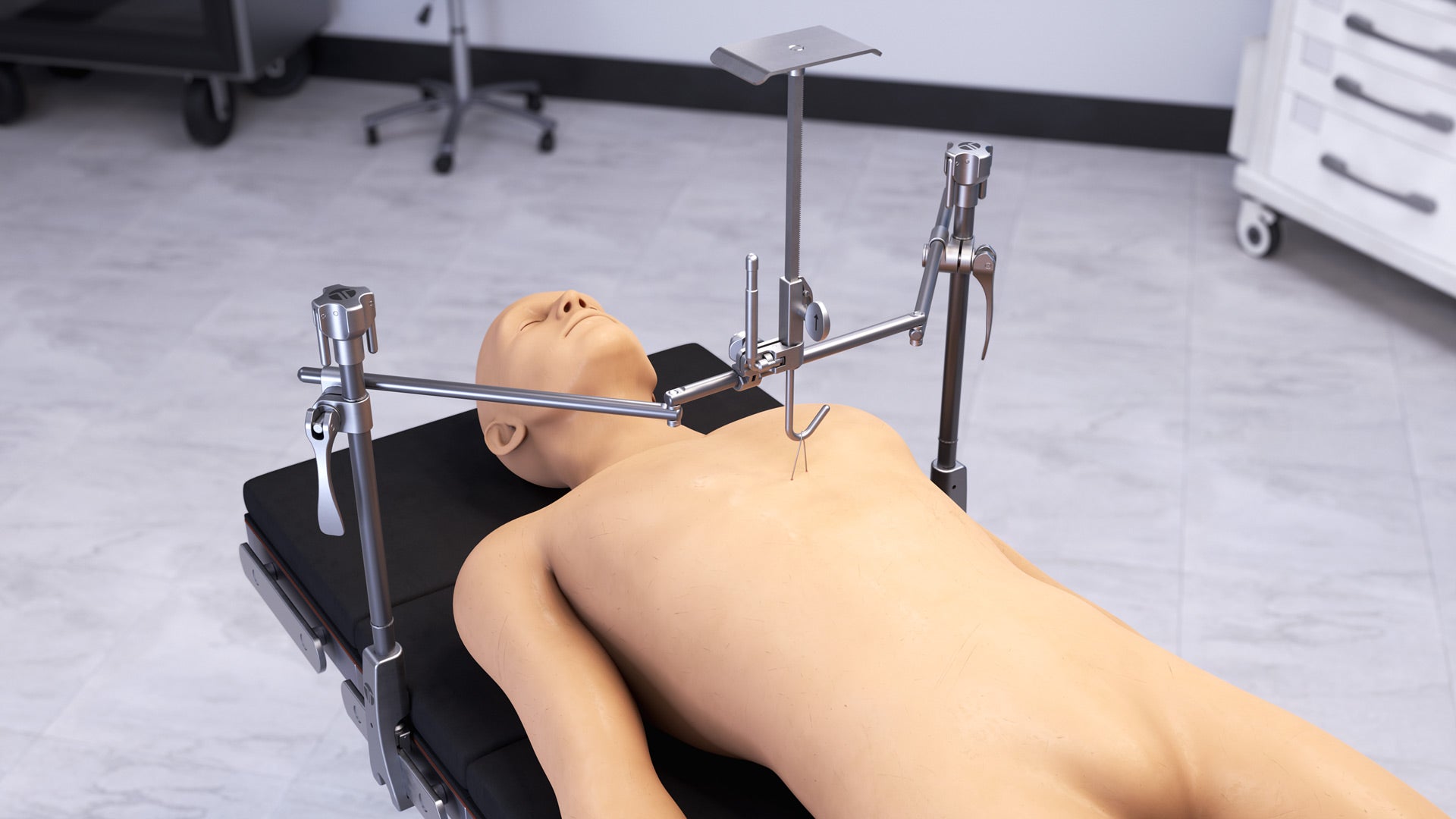 Pectus Elevator Retractor Set