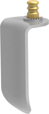 Radio Concave Short Neck Renal 30x60mm # SL44432