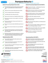 Do's and Don't's